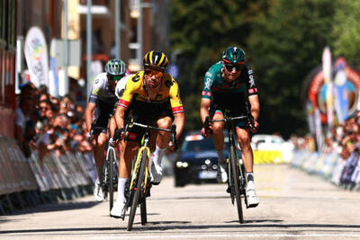 Primoz Roglic vince a Villarcayo © Getty Images
