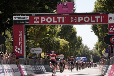 Lotte Kopecky vince a Foligno ©Giro d'Italia Women