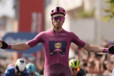 Jonathan Milan, già maglia ciclamino nel 2024 ©Lidl-Trek
