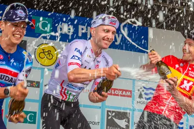 Il podio dell'edizione 2024 ©Les 4 Jours CIC de Plouay