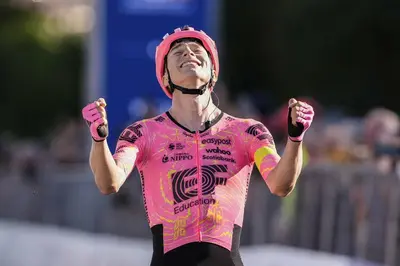 L'attacco di Neilson Powless al Gran Piemonte 2024