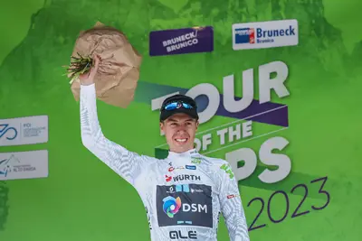 Max Poole proverà a difendere la maglia bianca di miglior giovane © Tour of the Alps