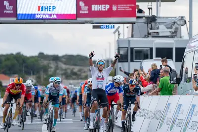 Juan Sebastian Molano vince la seconda tappa della CRO Race 2024 ©Cro Race via X
