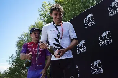 Paul Wright con la maglia di campione neozelandese © Cycling New Zealand