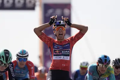 La vittoria di Davide Donati ©Giro d'Italia Next Gen/LaPresse