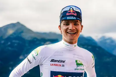 Giulio Pellizzari uno dei ciclisti da prendere al FantaCycling 2026 ©Maximilian Fries