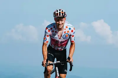 Powless con la polka dot al Tour de France 2023 ©Ashley Norris Gruber