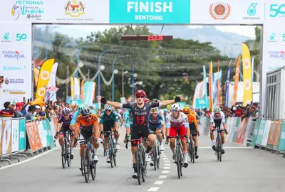 Arvid de Kleijn vince la quarta tappa © Tour de Langkawi