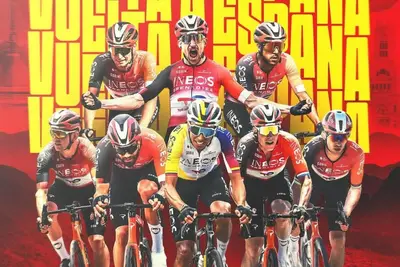 La INEOS Grenadiers per la Vuelta a España 2025 ©INEOS Grenadiers via IG