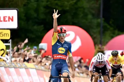 Terza vittoria al Tour de Pologne per Thibau Nys © Tour de Pologne via X