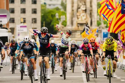 Loes Adegeest vince a Barcellona ©FDJ-SUEZ