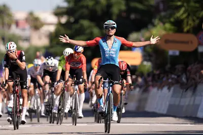 Matteo Fiorin vince a Corato ©Giro d'Italia Next Gen