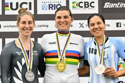 Claudia Cretti oro e record del mondo ai mondiali su pista di paraciclismo di Rio 2025 ©SWpix.com