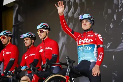 Maxim Van Gils lascerà la squadra belga © Lotto Dstny