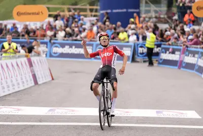 Jarno Widar vince sul Passo del Maniva ©Giro Next Gen