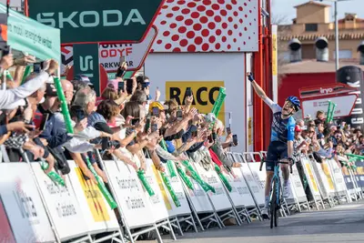 Colpaccio di Nick Schultz a Sant Feliu de Guíxols ©Volta a Catalunya