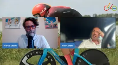 Alex Carera, ospite dell'ultima puntata di Riunione Tecnica