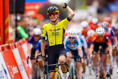 Vittoria netta per Marianne Vos a Teruel ©Team Visma Lease a Bike Women