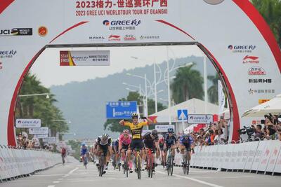Olav Kooij conquista la terza tappa del Tour of Guangxi © Tour of Guangxi