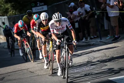 L'attacco di Tadej Pogačar nella scorsa edizione ©GPCQM-J.Startt