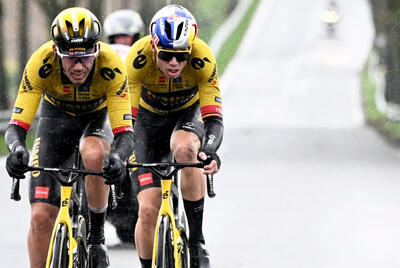 Christophe Laporte e Wout van Aert alla Gand-Wevelgem 2023 © Jumbo-Visma