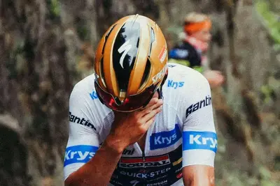 Evenepoel nel giorno del ritiro dal Tour de France 2025 ©Remco Evenepoel via IG