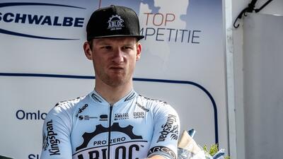 Jesper Rasch, vincitore dell'ultima tappa del Tour of Hainan 2023 © Account Twitter di Jesper Rasch