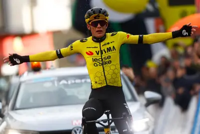 Jonas Vingegaard Hansen vince la prima tappa di O Gran Camiño ©Team Visma Lease a Bike