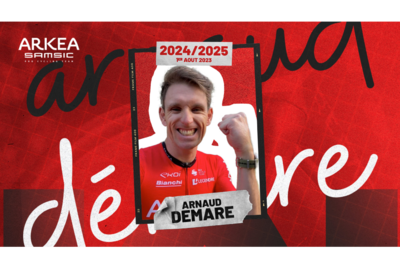 Arnaud Démare, all'Arkéa fino al 2025 ©Arkea Samsic