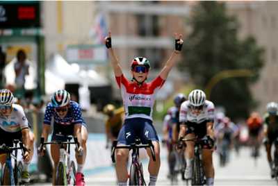 Blanka Vas è la più veloce a Sassari ©Team SD Worx-GettySport