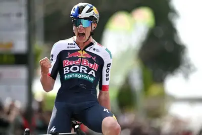 Maxim Van Gils vince la prima tappa della Vuelta a Andalucia © Cyclingnews / Getty Images