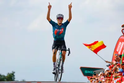 Pablo Castrillo vince la dodicesima tappa della Vuelta 2024 ©SprintCycling