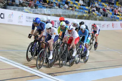 L'Eliminazione vinta da Matteo Fiorin in Coppa del Mondo a Hong Kong ©UCI Track Cycling