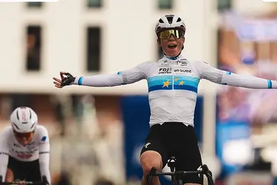 La vittoria di Demi Vollering ©Omloop Nieuwsblad