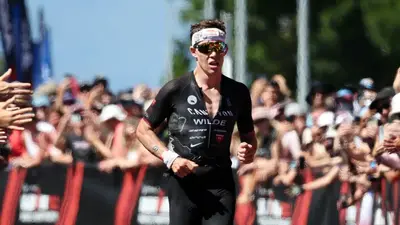 Hayden Wilde, 2° al recente Mondiale Ironman 70.3, correrà il T100 World Tour nel 2025 © Ironman/Getty