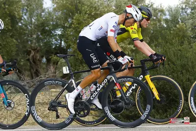Juan Ayuso, vedette della Vaelta a Andalucía 2024 © UAE Emirates-SprintCycling