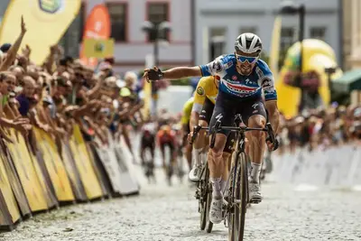 Julian Alaphilippe vince l'ultima frazione dello Czech Tour 2024 ©Jan Brychta