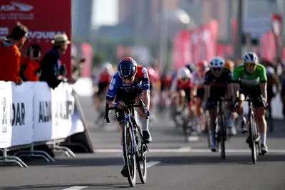 Amber Kraak vince l'ultima tappa del UAE Tour ©FDJ-Suez