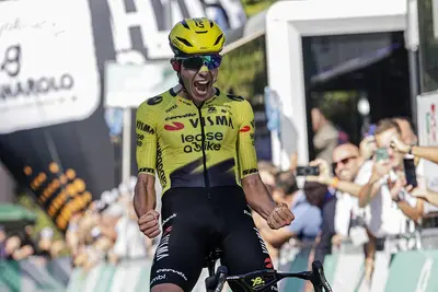 Davide Piganzoli vince il Giro dell'Emilia 2026 © Sprint Cycling via X