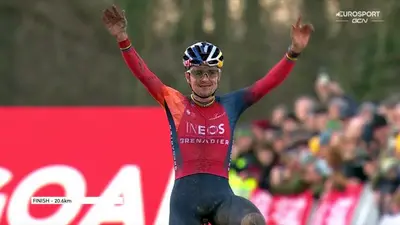 Tom Pidcock in trionfo a Namur