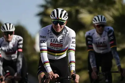 Tadej Pogacar sarà al via della prossima Parigi-Roubaix © UAE Team Emirates