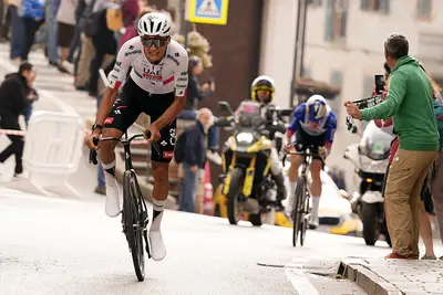 Isaac Del Toro e Finn Fisher-Black al Gran Piemonte 2026 © RCS Sport