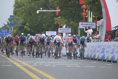 Lionel Taminiaux ha vinto la prima tappa del Tour of Gunagxi 2024 © Tour of Guangxi via X