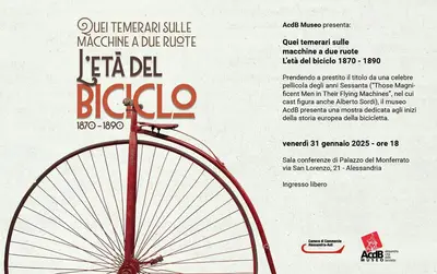 La locandina dell'inaugurazione della mostra © Museo AcdB, Alessandria