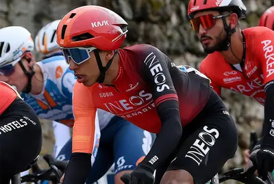 Egan Bernal durante la prima tappa della Parigi-Nizza © INEOS Grenadiers