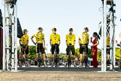 La Visma-Lease a Bike di Sepp Kuss, campione uscente della Vuelta © Unipublic-Cxcling