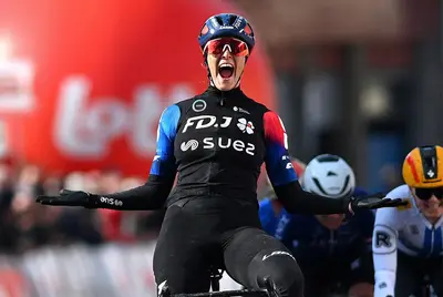 Vittoria Guazzini conquista la Samyn 2024 © FDJ-Suez