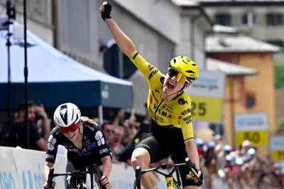 Prima vittoria in carriera per Femke de Vries ©Team Visma Lease a Bike