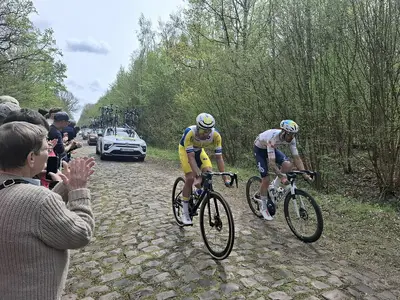 Il passaggio sulla Foresta di Arenberg © Umberto Bettarini