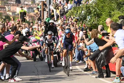 La 15° tappa del Giro 2023 con arrivo a Bergamo © RCS Sport